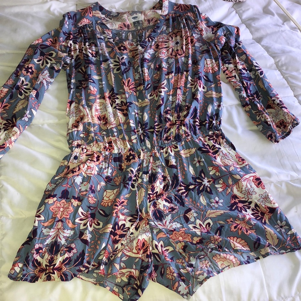 Floral Romper Old Navy